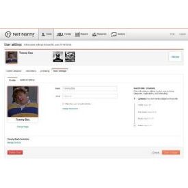 Net Nanny Web Dashboard